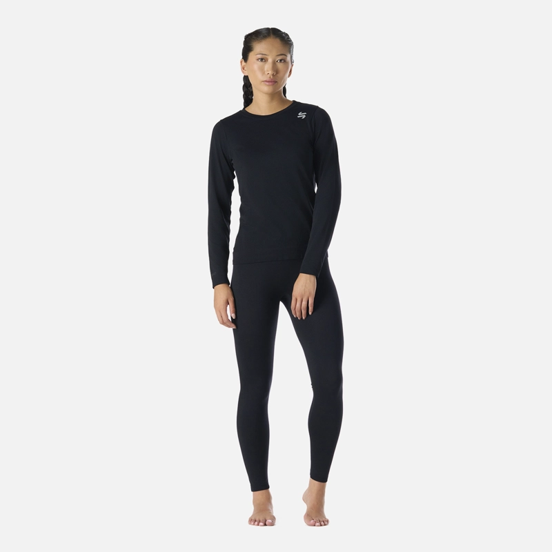 PRIMERA CAPA MUJER BUILT TO MOVE WARM SHIELD BOTTOM NEGRO VULCANO - 7