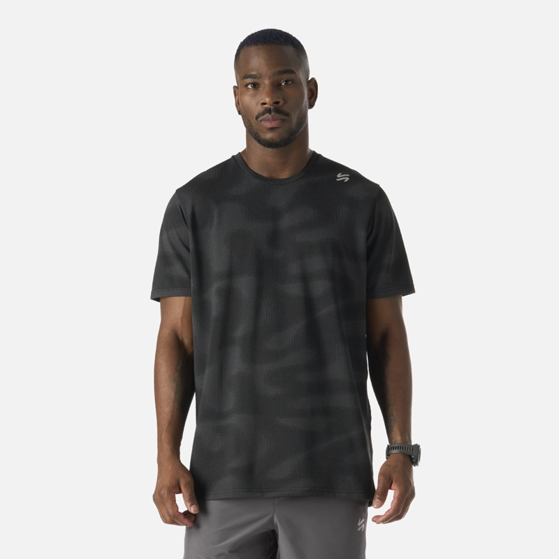 POLERA MANGA CORTA RUNNING SIN COSTURAS HOMBRE BUILT TO MOVE - 1