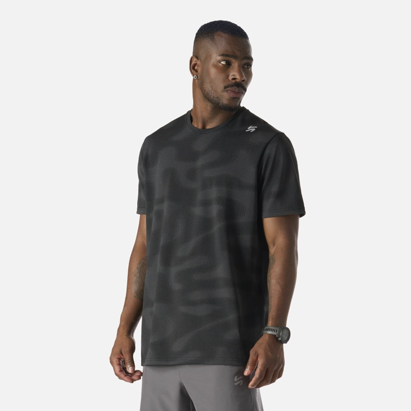 POLERA MANGA CORTA RUNNING SIN COSTURAS HOMBRE BUILT TO MOVE - 2