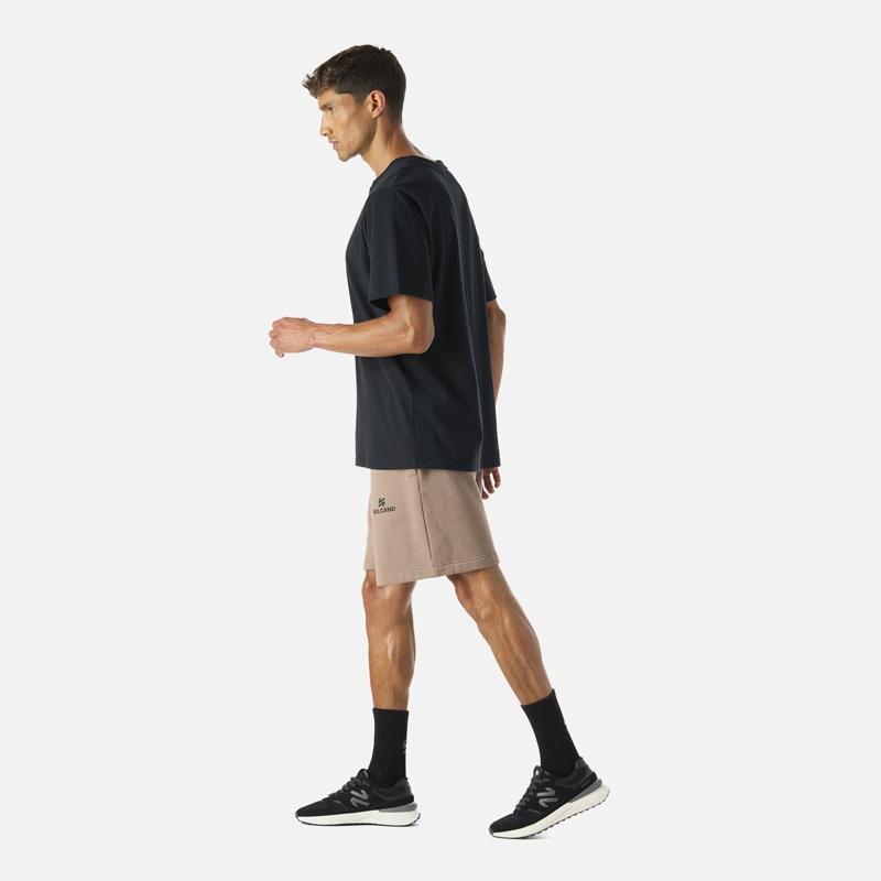 SHORTS HOMBRE COOL DOWN SHORTS TAUPE VULCANO - 3