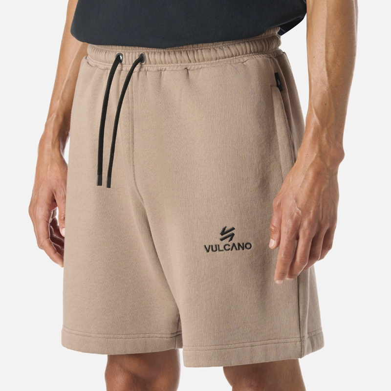 SHORTS HOMBRE COOL DOWN SHORTS TAUPE VULCANO - 5