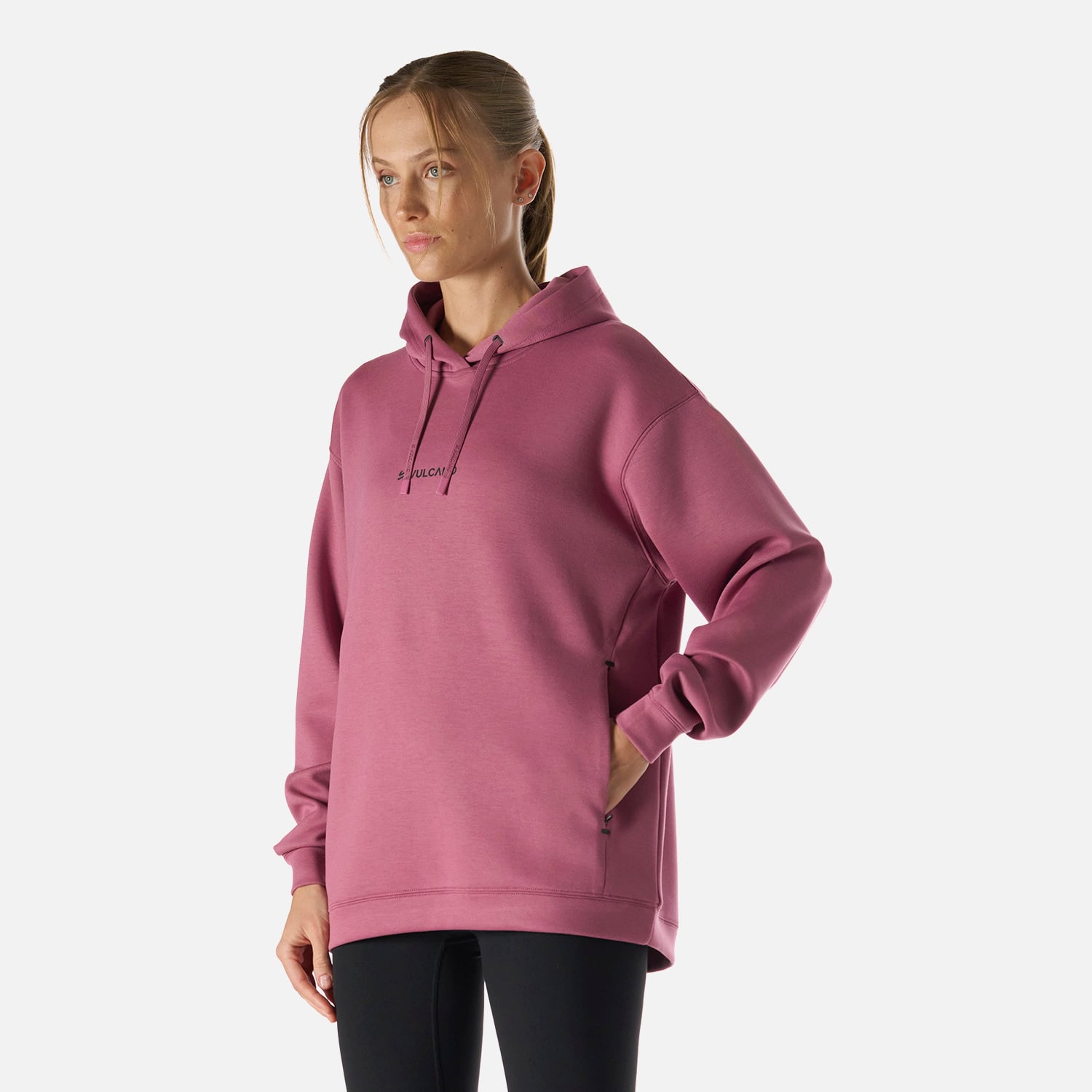 POLERON DEPORTIVO CANGURO MUJER TEMPO ACTIVE - 2