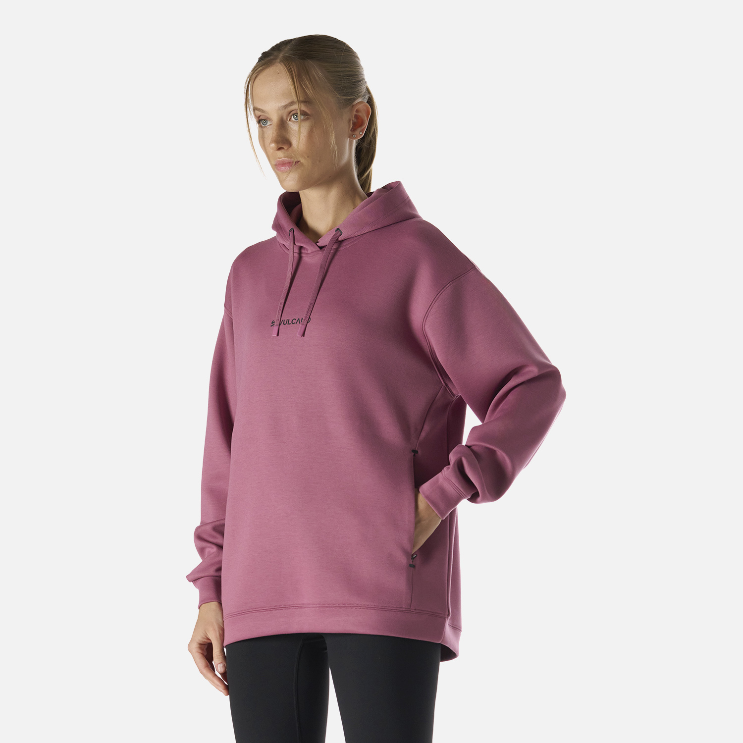 POLERON DEPORTIVO CANGURO MUJER TEMPO ACTIVE - 2