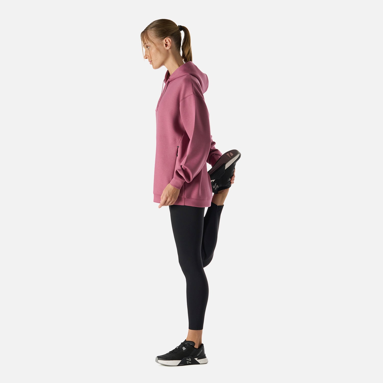 POLERON DEPORTIVO CANGURO MUJER TEMPO ACTIVE - 3