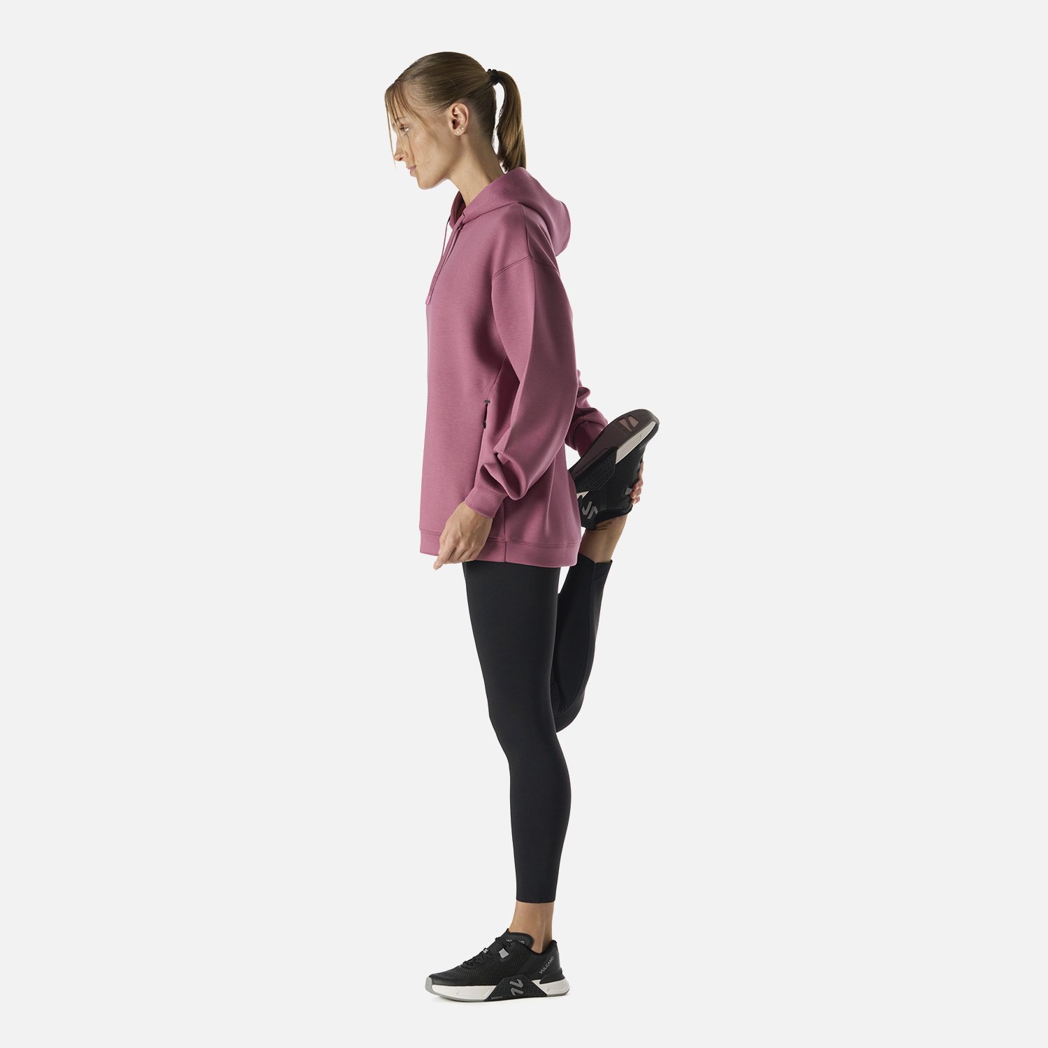 POLERON DEPORTIVO CANGURO MUJER TEMPO ACTIVE - 3