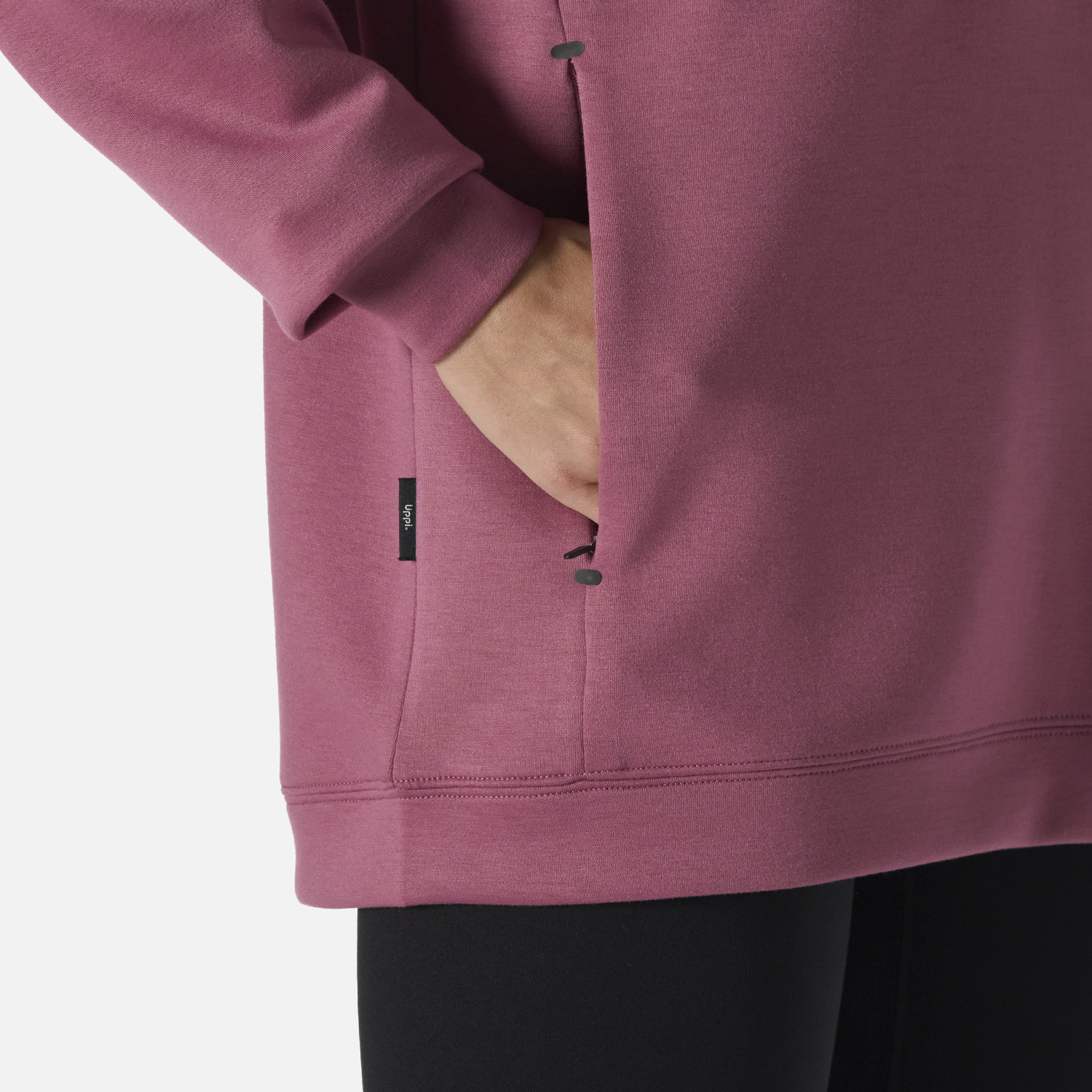 POLERON DEPORTIVO CANGURO MUJER TEMPO ACTIVE - 6