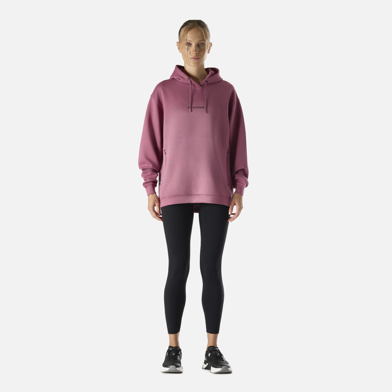 POLERON DEPORTIVO CANGURO MUJER TEMPO ACTIVE - 7