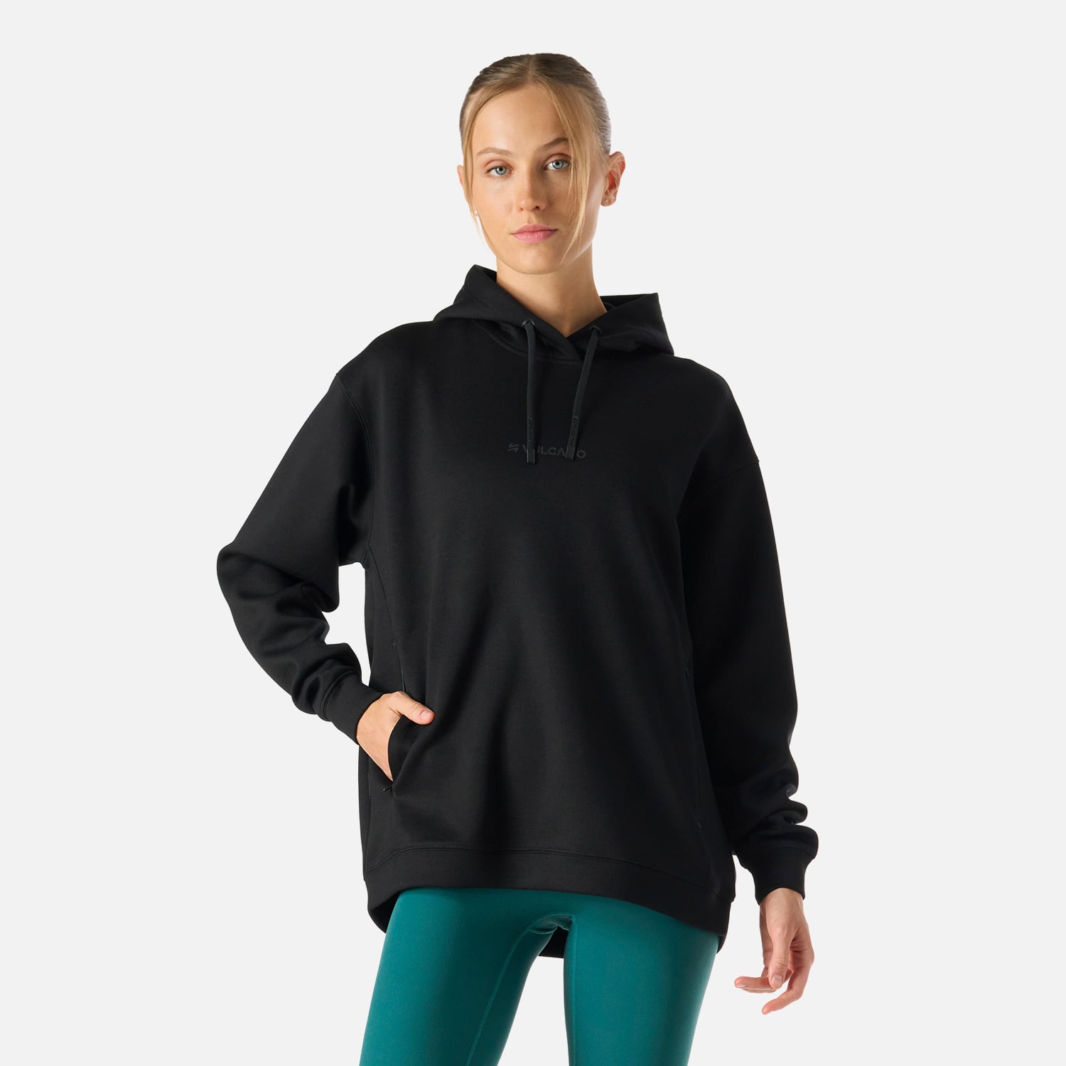 POLERON DEPORTIVO CANGURO MUJER TEMPO ACTIVE - 1