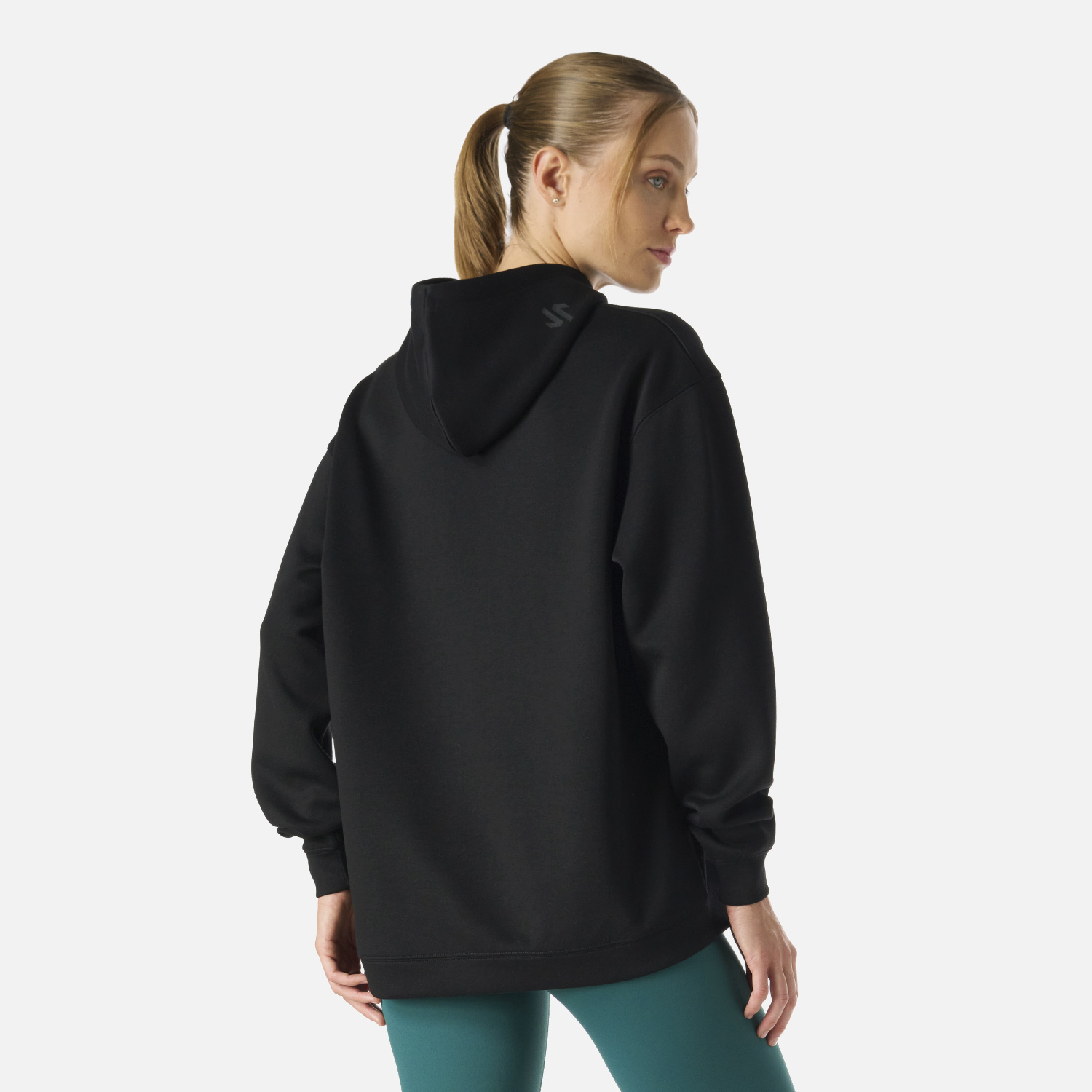 POLERON DEPORTIVO CANGURO MUJER TEMPO ACTIVE - 4