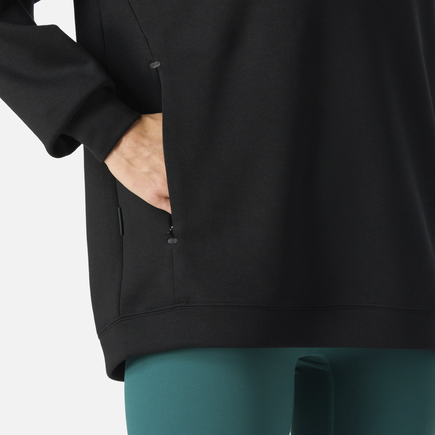 POLERON DEPORTIVO CANGURO MUJER TEMPO ACTIVE - 6
