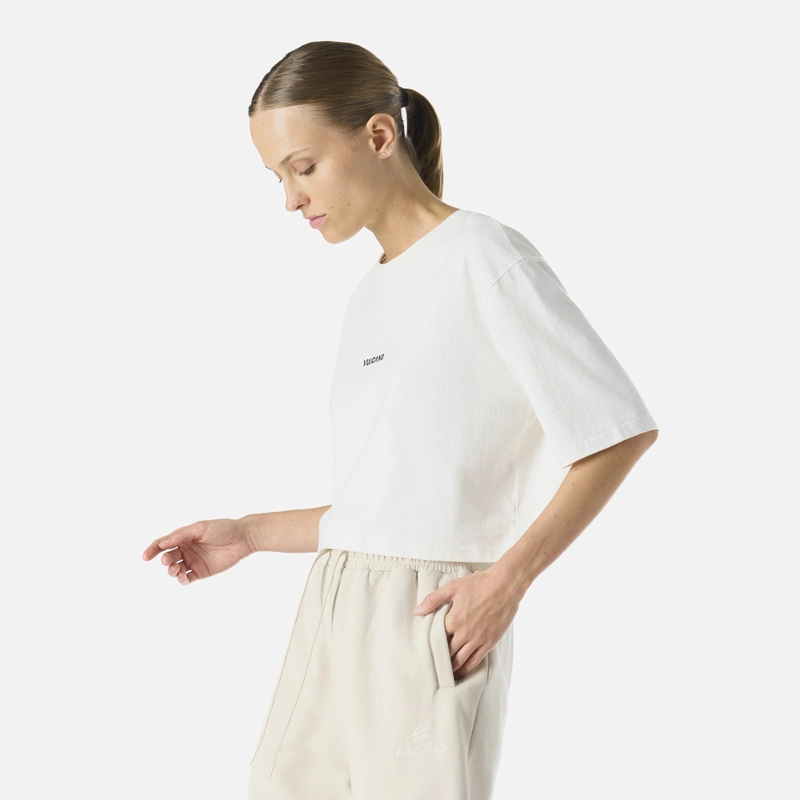 POLERA CROP CASUAL MANGA CORTA MUJER COOL DOWN - 2