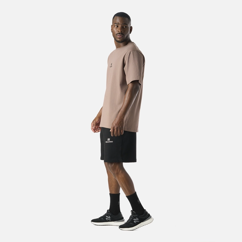 POLERA HOMBRE COOL DOWN T-SHIRT TAUPE VULCANO - 3
