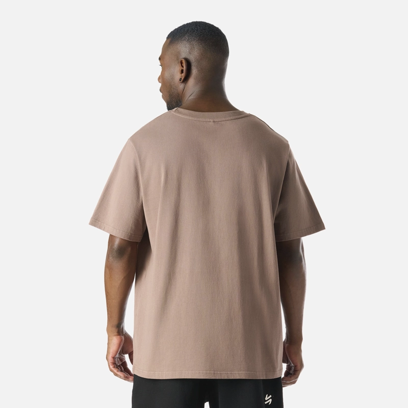 POLERA HOMBRE COOL DOWN T-SHIRT TAUPE VULCANO - 4
