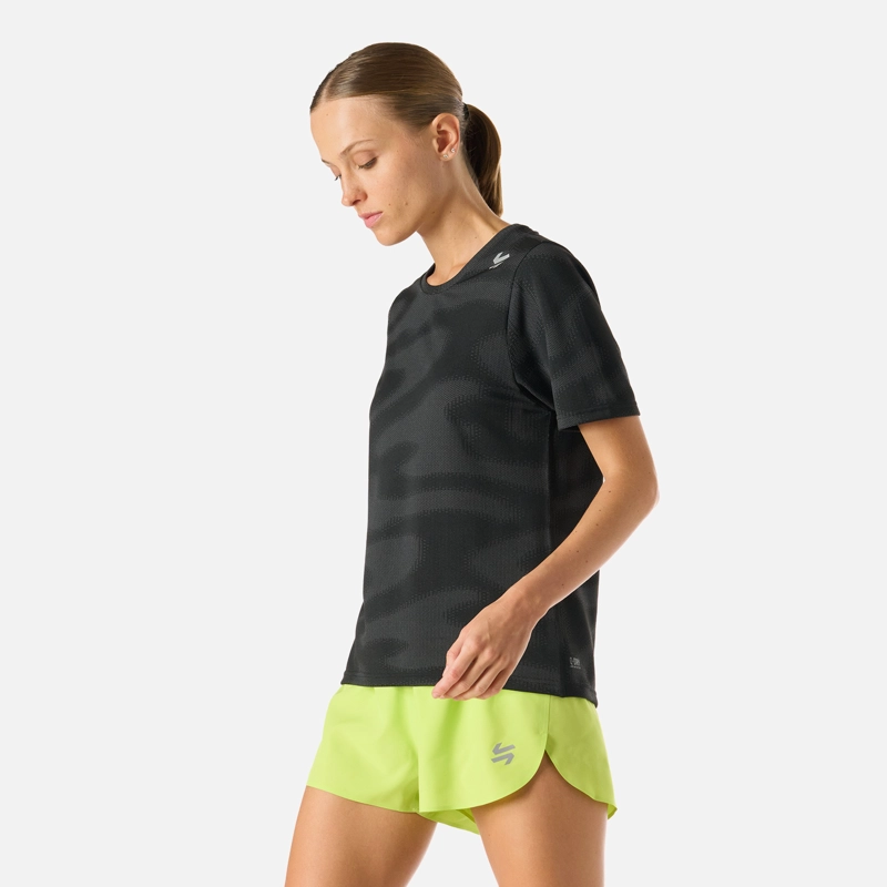 POLERA MANGA CORTA RUNNING SIN COSTURAS MUJER BUILT TO MOVE - 2