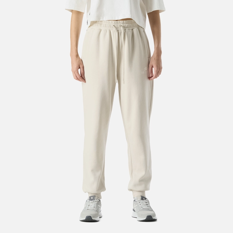 PANTALON MUJER COOL DOWN JOGGER PANTS CREMA VULCANO - 1