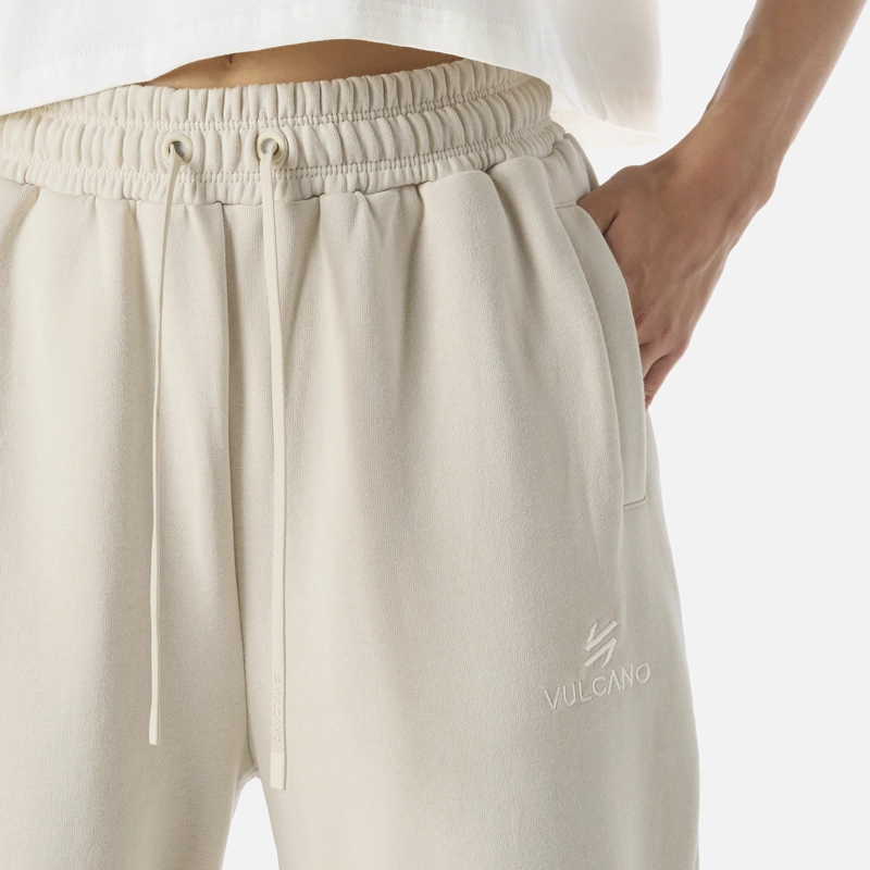 PANTALON MUJER COOL DOWN JOGGER PANTS CREMA VULCANO - 5