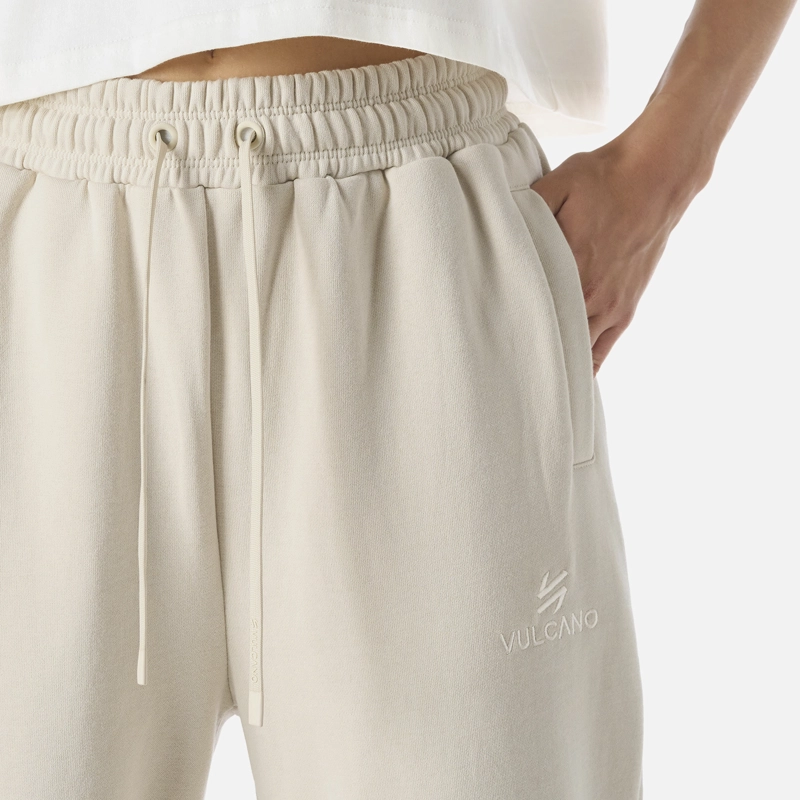PANTALON MUJER COOL DOWN JOGGER PANTS CREMA VULCANO - 5