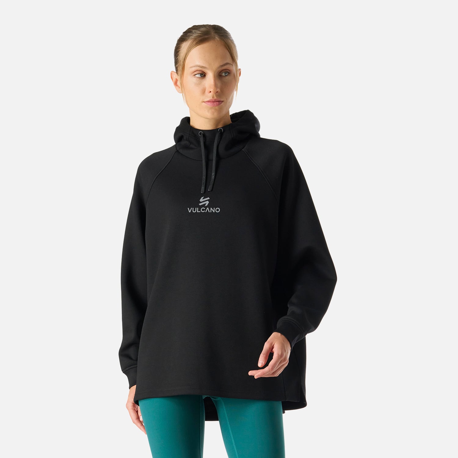 POLERON DEPORTIVO OVERSIZE MUJER TEMPO - 1