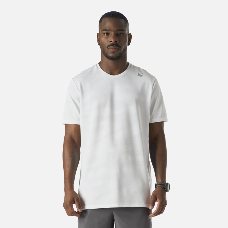 POLERA MANGA CORTA RUNNING SIN COSTURAS HOMBRE BUILT TO MOVE - 1