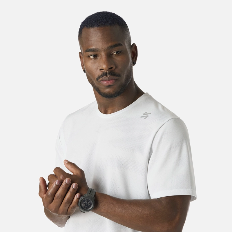 POLERA MANGA CORTA RUNNING SIN COSTURAS HOMBRE BUILT TO MOVE - 5