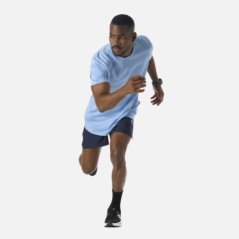 POLERA MANGA CORTA RUNNING SIN COSTURAS HOMBRE BUILT TO MOVE - 8
