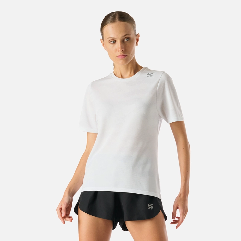 POLERA MANGA CORTA RUNNING SIN COSTURAS MUJER BUILT TO MOVE - 1