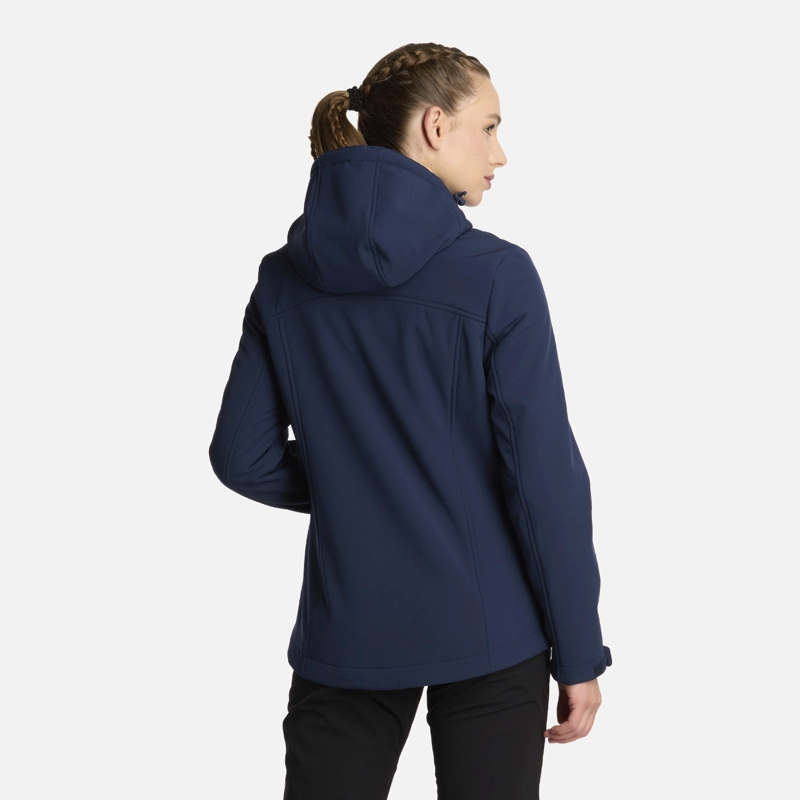 CHAQUETA MUJER MACAYA SOFTSHELL HOODY JACKET AZUL MARINO LIPPI - 3