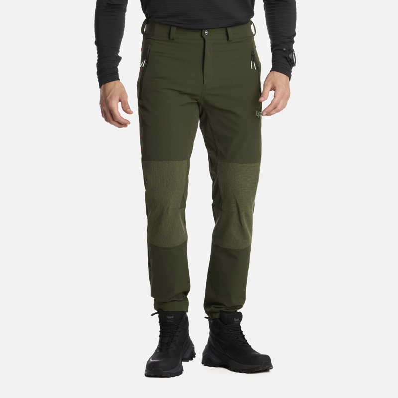 LIPPI PANTALON HOMBRE SHELTER SOFTSHELL PANTS VERDE MILITAR LIPPI