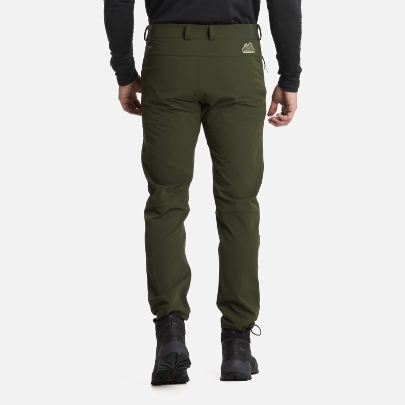 PANTALON HOMBRE SHELTER SOFTSHELL PANTS VERDE MILITAR LIPPI - 3