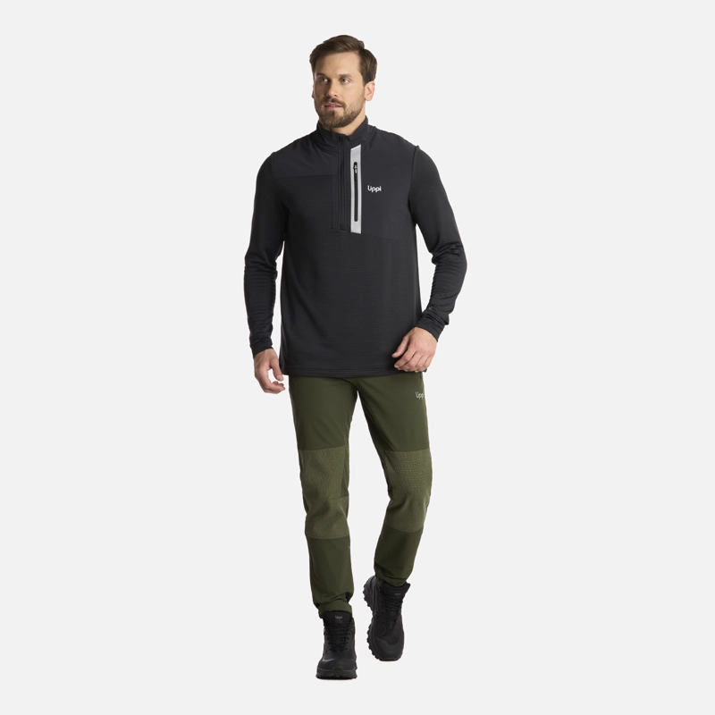PANTALON HOMBRE SHELTER SOFTSHELL PANTS VERDE MILITAR LIPPI - 7