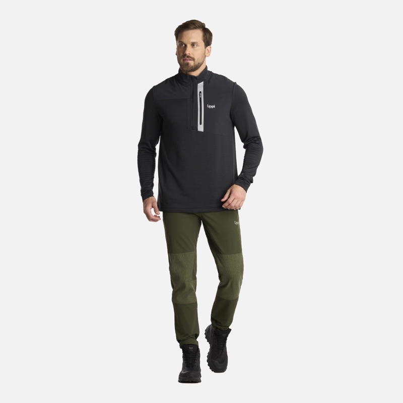 PANTALON HOMBRE SHELTER SOFTSHELL PANTS VERDE MILITAR LIPPI - 7