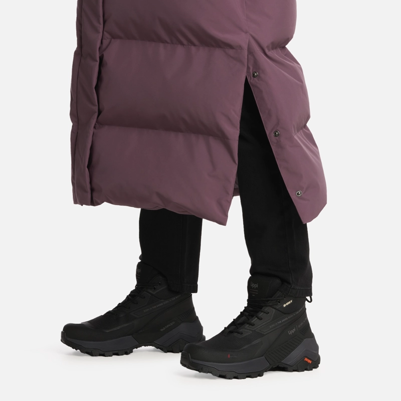 CHAQUETA MUJER LONG AND WARM STEAM-PRO HOODY JACKET MORADO LIPPI - 6