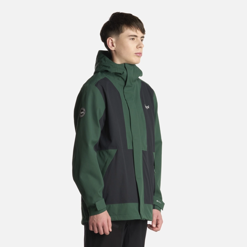 CHAQUETA TEEN BOY LAKE FUSION 3 B-DRY HOODY JACKET VERDE BOTELLA LIPPI - 3