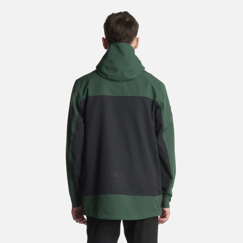 CHAQUETA TEEN BOY LAKE FUSION 3 B-DRY HOODY JACKET VERDE BOTELLA LIPPI - 4