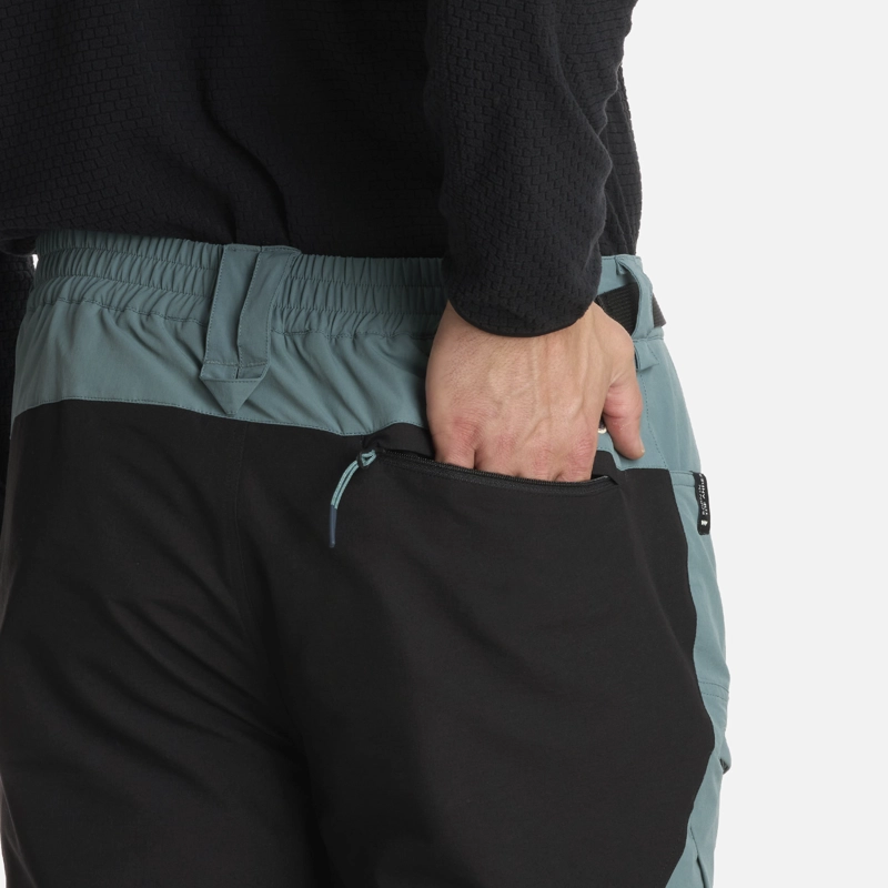 PANTALON HOMBRE WOLLASTON MOUNTAIN Q-DRY REGULAR FIT PANTS PETROLEO LIPPI - 6
