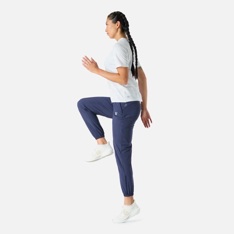 PANTALON MUJER BUILT TO MOVE PANTS AZUL MARINO VULCANO - 8
