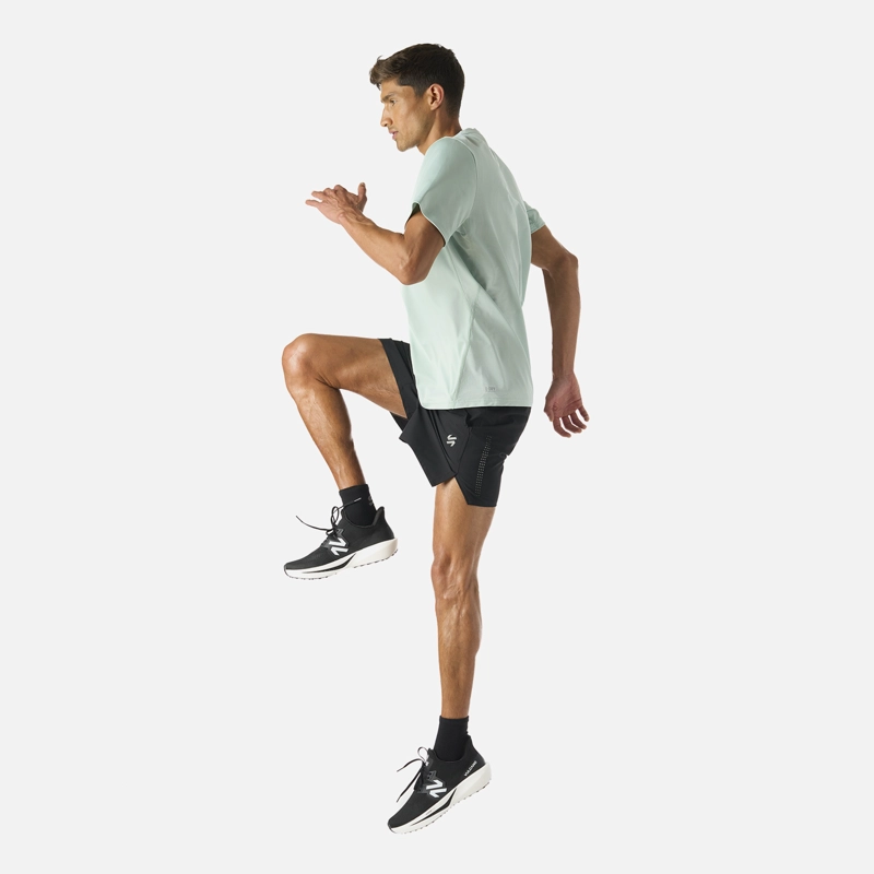 POLERA MANGA CORTA RUNNING HOMBRE TEMPO ADVANCED - 3