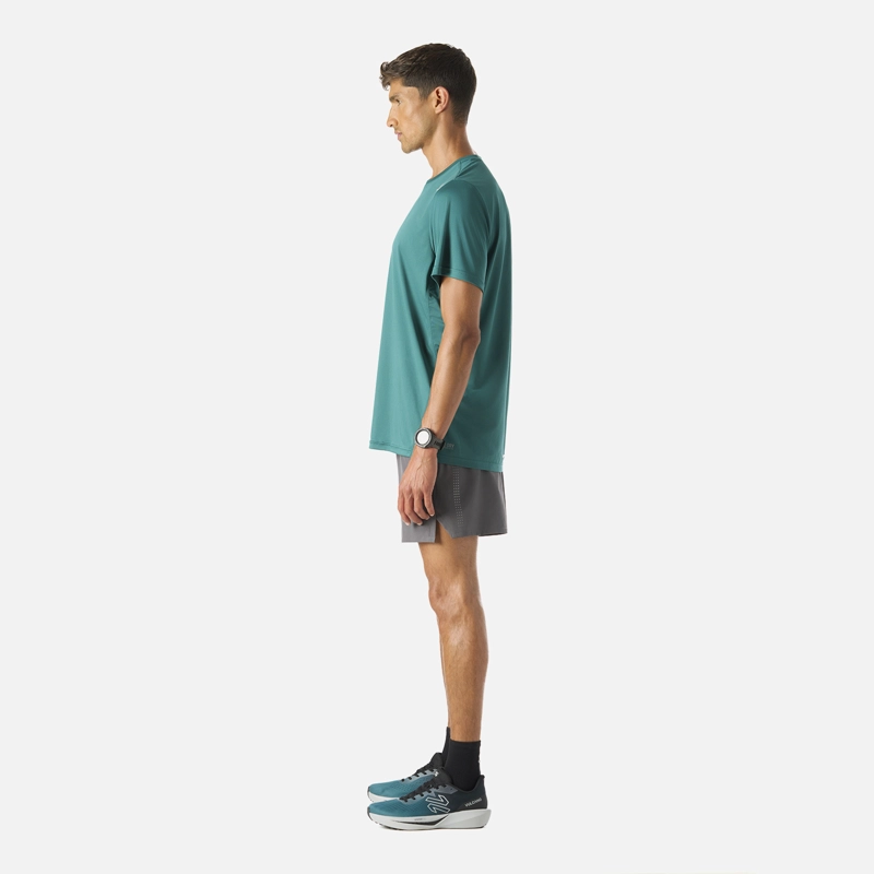 POLERA MANGA CORTA RUNNING HOMBRE TEMPO ADVANCED - 3