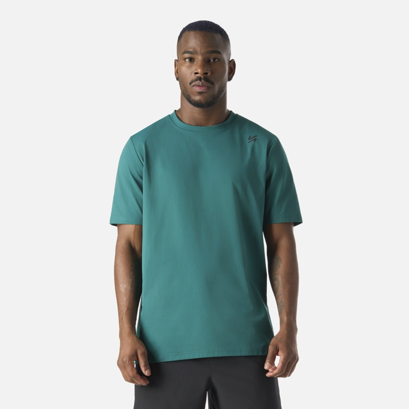 VULCANO POLERA DEPORTIVA MANGA CORTA HOMBRE TEMPO