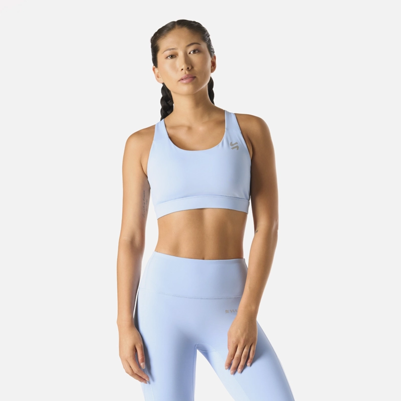 VULCANO PETO MUJER BUILT TO MOVE HIGH SUPPORT BRA CELESTE VULCANO