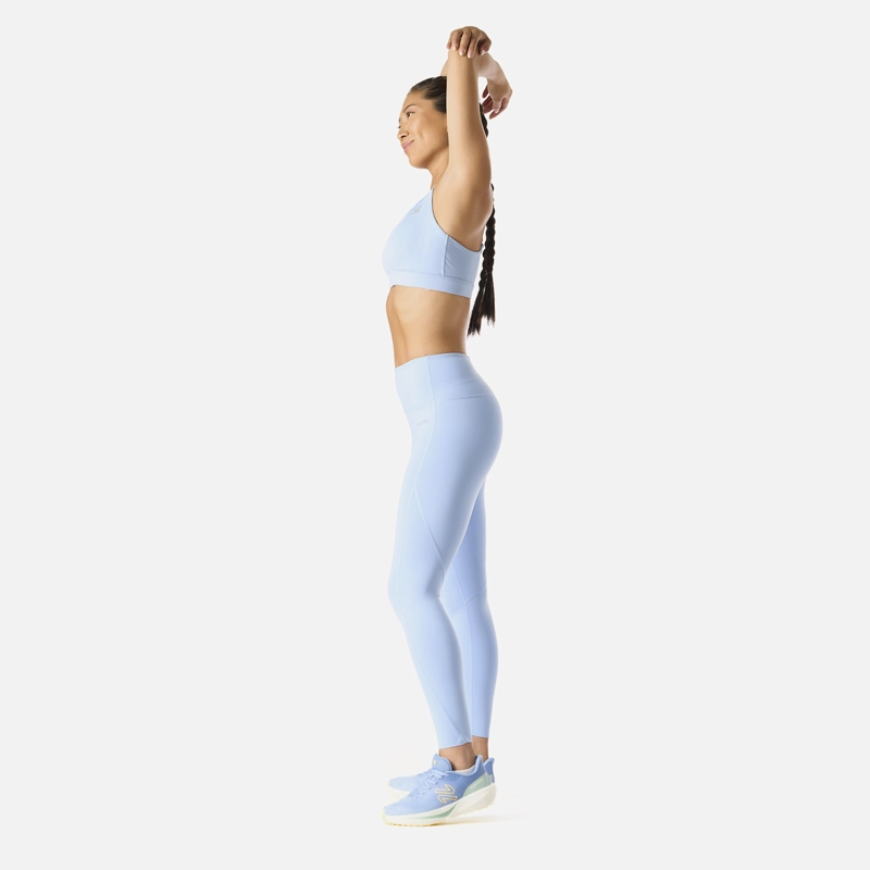 PETO MUJER BUILT TO MOVE HIGH SUPPORT BRA CELESTE VULCANO - 3