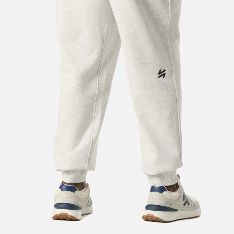 PANTALON HOMBRE COOL DOWN JOGGER PANTS MELANGE GRIS CLARO VULCANO - 6