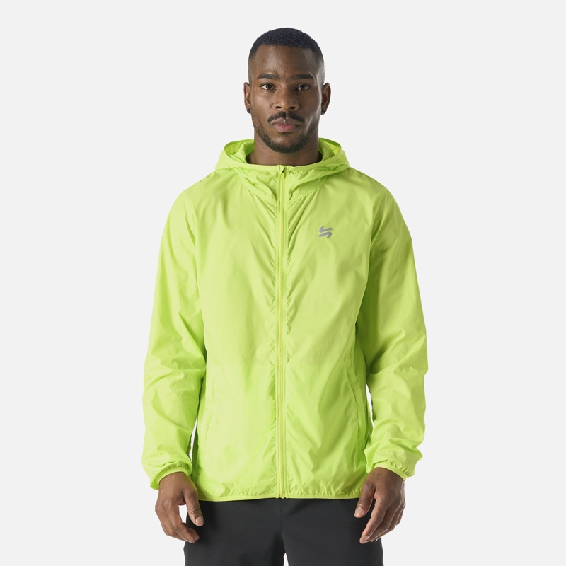 VULCANO CHAQUETA HOMBRE BUILT TO MOVE WINDBREAKER JACKET VERDE LIMA VULCANO