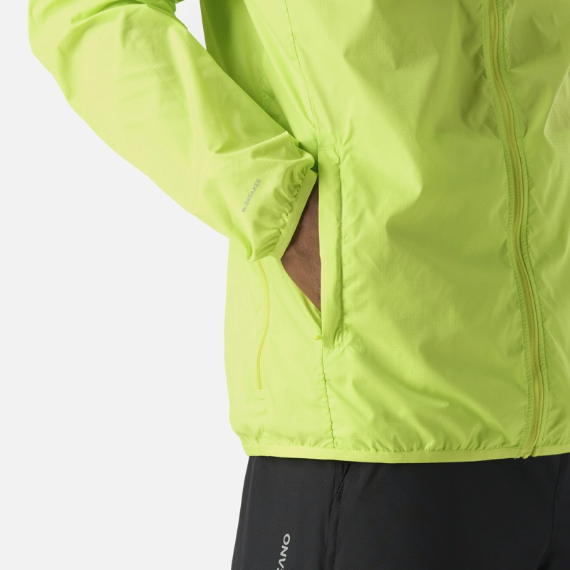 CHAQUETA HOMBRE BUILT TO MOVE WINDBREAKER JACKET VERDE LIMA VULCANO - 6