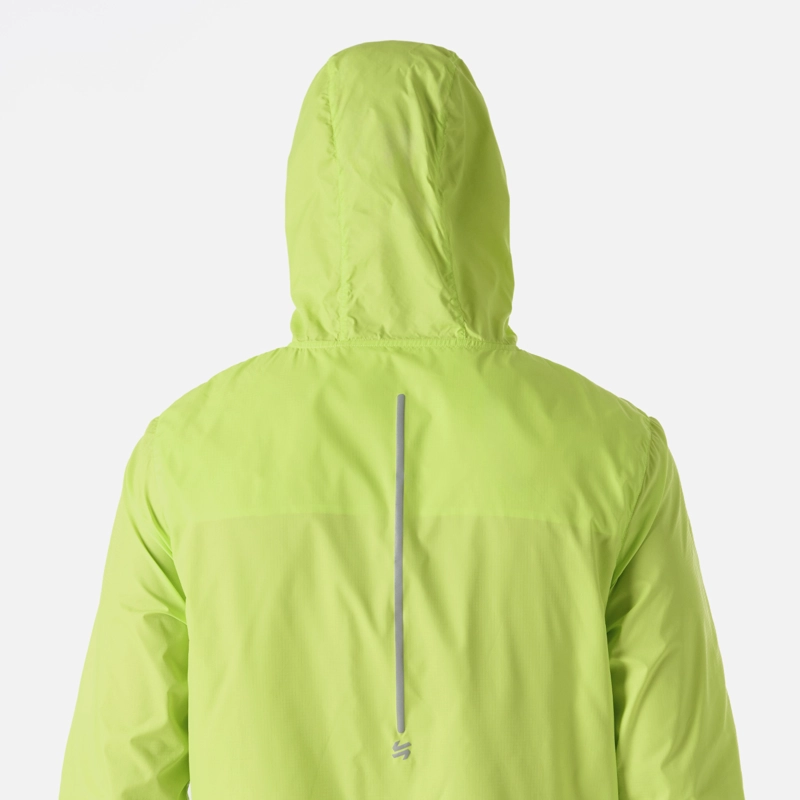 CHAQUETA HOMBRE BUILT TO MOVE WINDBREAKER JACKET VERDE LIMA VULCANO - 7