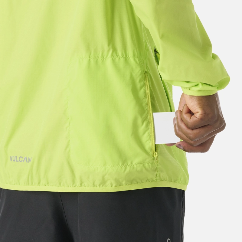 CHAQUETA HOMBRE BUILT TO MOVE WINDBREAKER JACKET VERDE LIMA VULCANO - 8