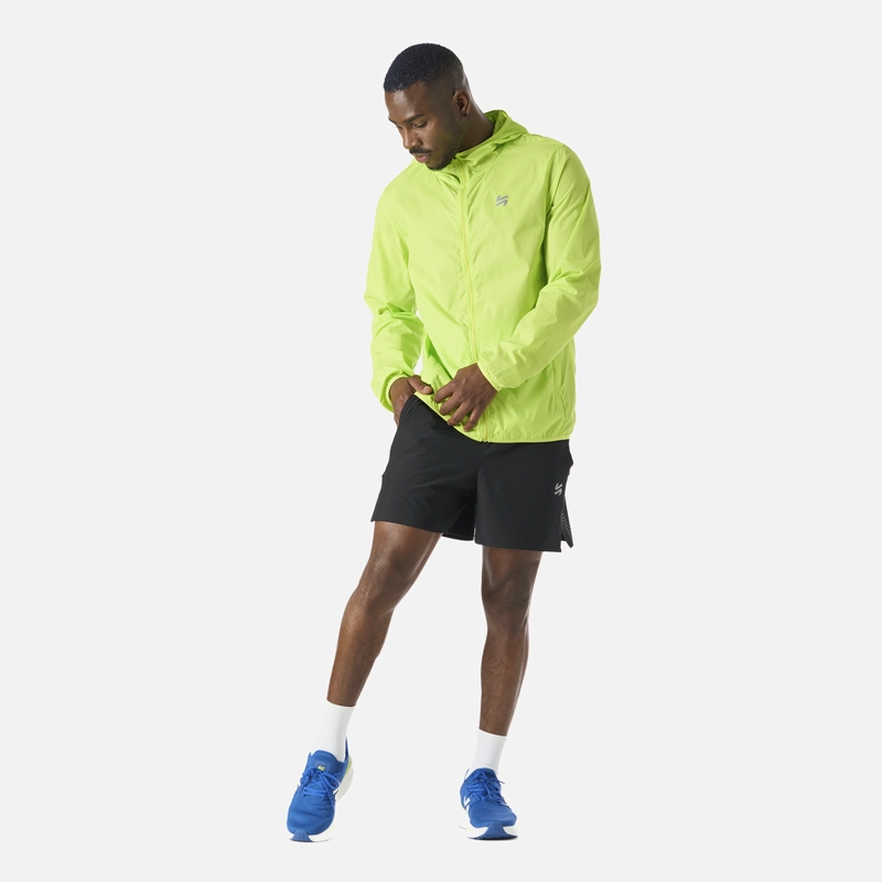 CHAQUETA HOMBRE BUILT TO MOVE WINDBREAKER JACKET VERDE LIMA VULCANO - 9