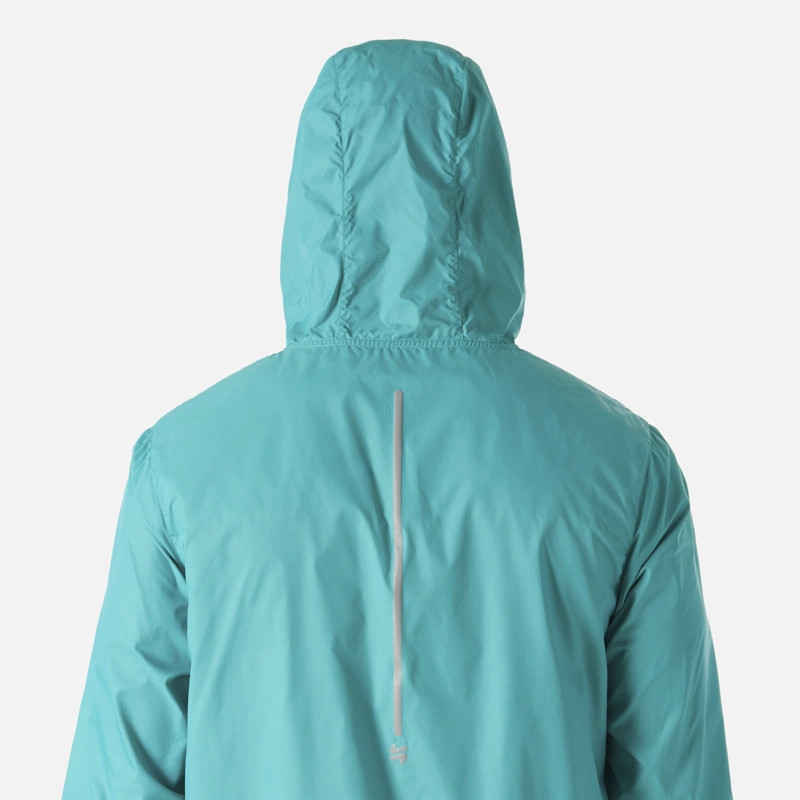CHAQUETA HOMBRE BUILT TO MOVE WINDBREAKER JACKET TURQUESA VULCANO - 7