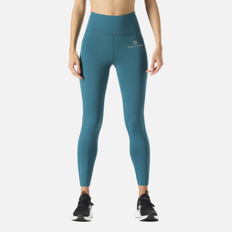 CALZA DEPORTIVA DE TIRO ALTO 7/8 MUJER BUILT TO MOVE - 1