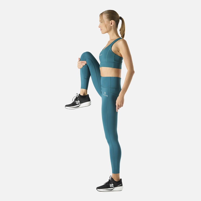 CALZA DEPORTIVA DE TIRO ALTO 7/8 MUJER BUILT TO MOVE - 3